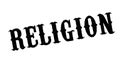 Religion rubber stamp Royalty Free Stock Photo