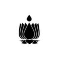 Religion symbol, ayyavazhi icon. Element of religion symbol illustration. Signs and symbols icon can be used for web, logo, mobile