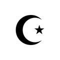 Religion symbol, Islam icon. Element of religion symbol illustration. Signs and symbols icon can be used for web, logo, mobile app