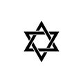 Religion symbol, Judaism icon. Element of religion symbol illustration. Signs and symbols icon can be used for web, logo, mobile Royalty Free Stock Photo