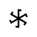 Religion symbol, paganism icon. Element of religion symbol illustration. Signs and symbols icon can be used for web, logo, mobile