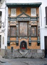 Religious altarpiece of San Rafael on the streets of Cordoba, Spain Royalty Free Stock Photo