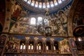 Religious architecture and artwork in orthodox Holy Trinity Cathedral, Sibiu , Transylvania, Romania