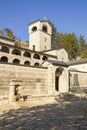 Religious architecture. View of Cetinje Monastery. Montenegro, Cetinje town