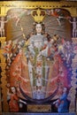 Religious artwork on display in the Casa Real de la Moneda museum, Potosi, Bolivia