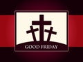 Religious background for good friday.