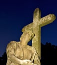 Religious Cemetary Headstone Royalty Free Stock Photo