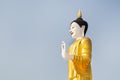 Religious concepts, Statue of Buddha in sky background Giant Buddha Statue