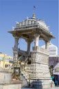 Religious construction God`s sculpture in an Hinduism