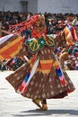 Religious festival - Thimphu - Bhutan Royalty Free Stock Photo
