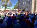 A religious festivity in Barro, Galicia, Spain.