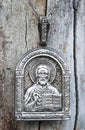 Religious icon of Nikolai ugodnik Royalty Free Stock Photo