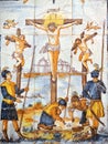 Religious image, Jesus is nailed to the cross, Via Crucis