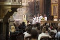 Religious Mass Service in the Basilica of St. Istvan in honor of St. Istvan Day