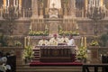 Religious Mass Service in the Basilica of St. Istvan in honor of St. Istvan Day