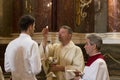 Religious Mass Service in the Basilica of St. Istvan in honor of St. Istvan Day