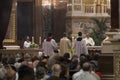 Religious Mass Service in the Basilica of St. Istvan in honor of St. Istvan Day