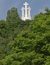 Three crosses monument in Vilnius