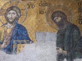 Religious mosaic in the Aya Sofya (Hagia Sofia)