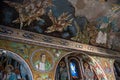 Religious murals inside the Chapel of Saint Petka in Belgrade