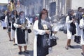 Religious parade in south america, peru.