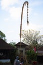 Religious Penjor Pole