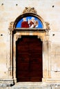 Religious picture at Sulmona Cathedral, Italy