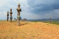 Religious places shamans of Buryatia.