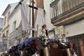 Religious procession, Cordoba, Spain Royalty Free Stock Photo