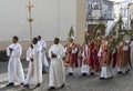 Religious Procession - Evora - Portugal Royalty Free Stock Photo