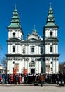 Religious Procession in Ternopil, Ukraine