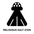 Religious Salt icon vector isolated on white background, logo co