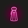 Religious Salt neon style icon. Simple thin line, outline of judaism icons for ui and ux, website or mobile application