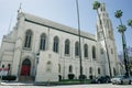 LA, California - mar 2th 2024 Wilshire Boulevard Temple Royalty Free Stock Photo