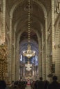 Religious Service - Evora Cathedral - Evora - Portugal Royalty Free Stock Photo