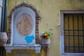 Religious shrine in Venice, Italy