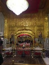 Religious devotees at Gurudwara Bangla Sahib Gurudwara, Delhi