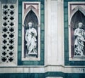 Religious statue Florence Royalty Free Stock Photo