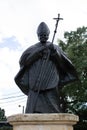 Religious Statue of Pope John Paul Royalty Free Stock Photo