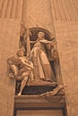 Religious statue Vatican Rome Italy Royalty Free Stock Photo