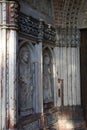 Religious statues - entrance of the Malbork castle, Malbork, Poland, Royalty Free Stock Photo