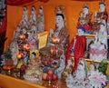 Religious symbols in China temple.