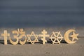 Religion and spirituality. Religious symbols