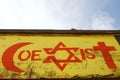 Religious Tolerance Themed Graffiti
