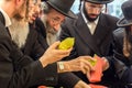 Religious young and elderly Jews
