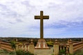 Religouse cross on the hill