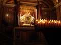 Reliquary of the Holy Crib at Basilica di Santa Maria Maggiore Royalty Free Stock Photo