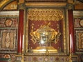 Reliquary of the Holy Crib at Basilica di Santa Maria Maggiore Royalty Free Stock Photo