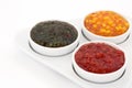 Relish Selection Royalty Free Stock Photo