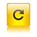 Reload icon web button Royalty Free Stock Photo